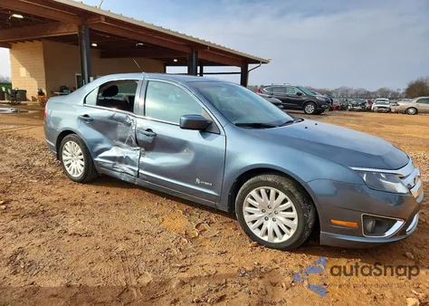 2012 Ford Fusion Hybrid из США, поврежденный, VIN 3FADP0L36CR262389